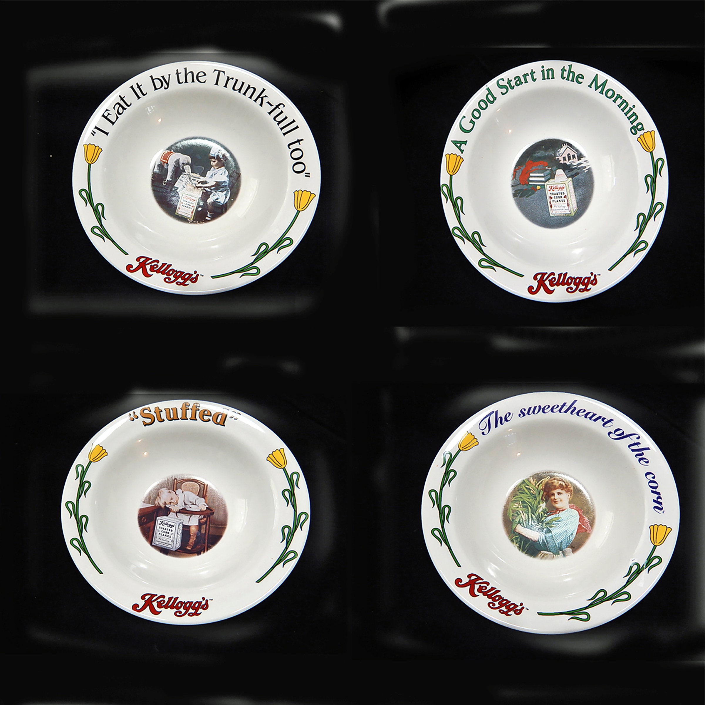 Kelloggs Ceramic Cereal Bowl 1996 Kelloggs Cereal Bowl Etsy UK