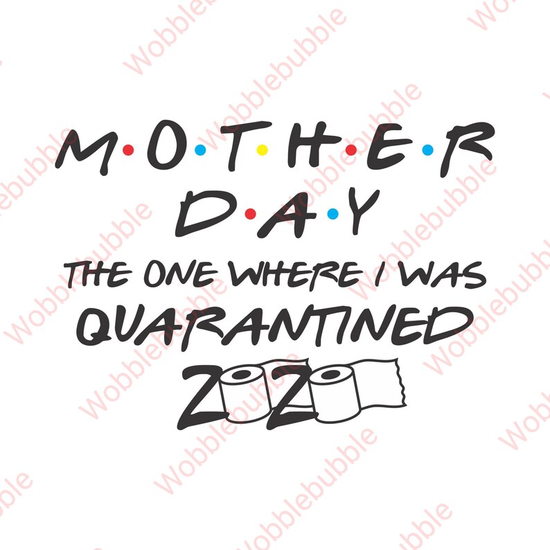 Download Quarantined Mother day 2020 svg dxf eps png Silhouette | Etsy