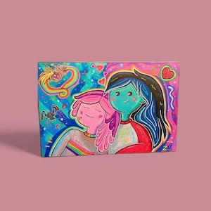 Adventure Time Marceline and Bubblegum