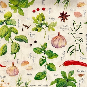 Paper napkin, serviette - 33 x 33cm - decoupage, crafts