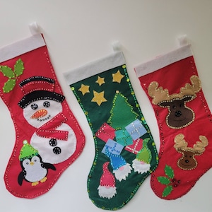 Felt Christmas Stockings