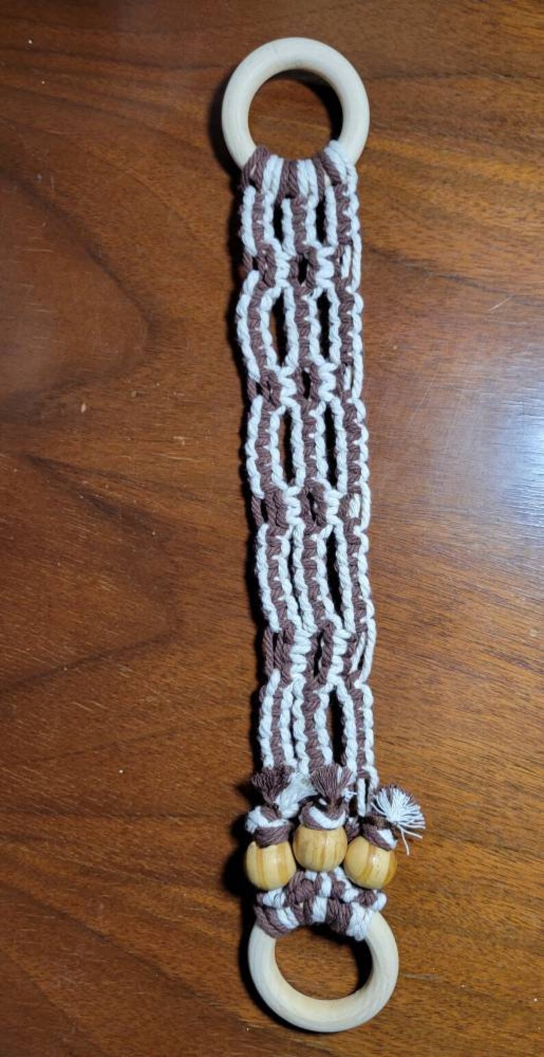 Macrame Kitchen Towel Holders Etsy