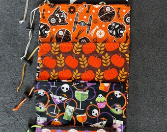 Halloween Handmade Drawstring Bag(s)