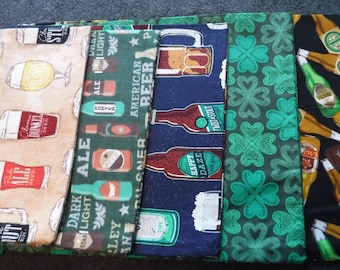 St Patrick's Day Prints Handmade Drawstring Bag(s)