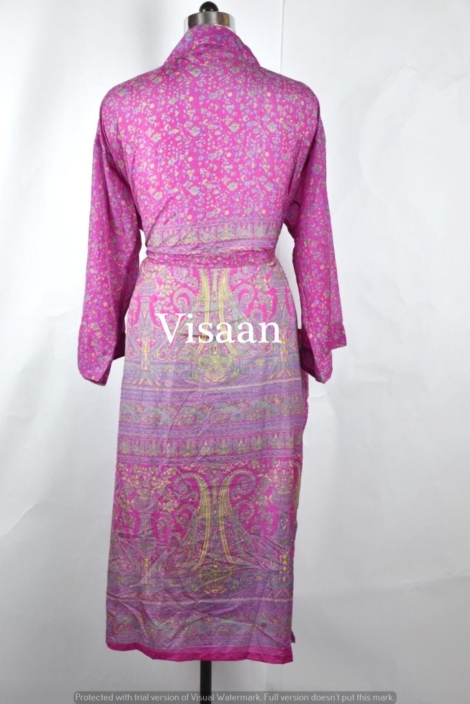 silk sari kimono