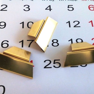 Table number holders. Gold brass place card holders. Wedding Card Holder. Photo stand.