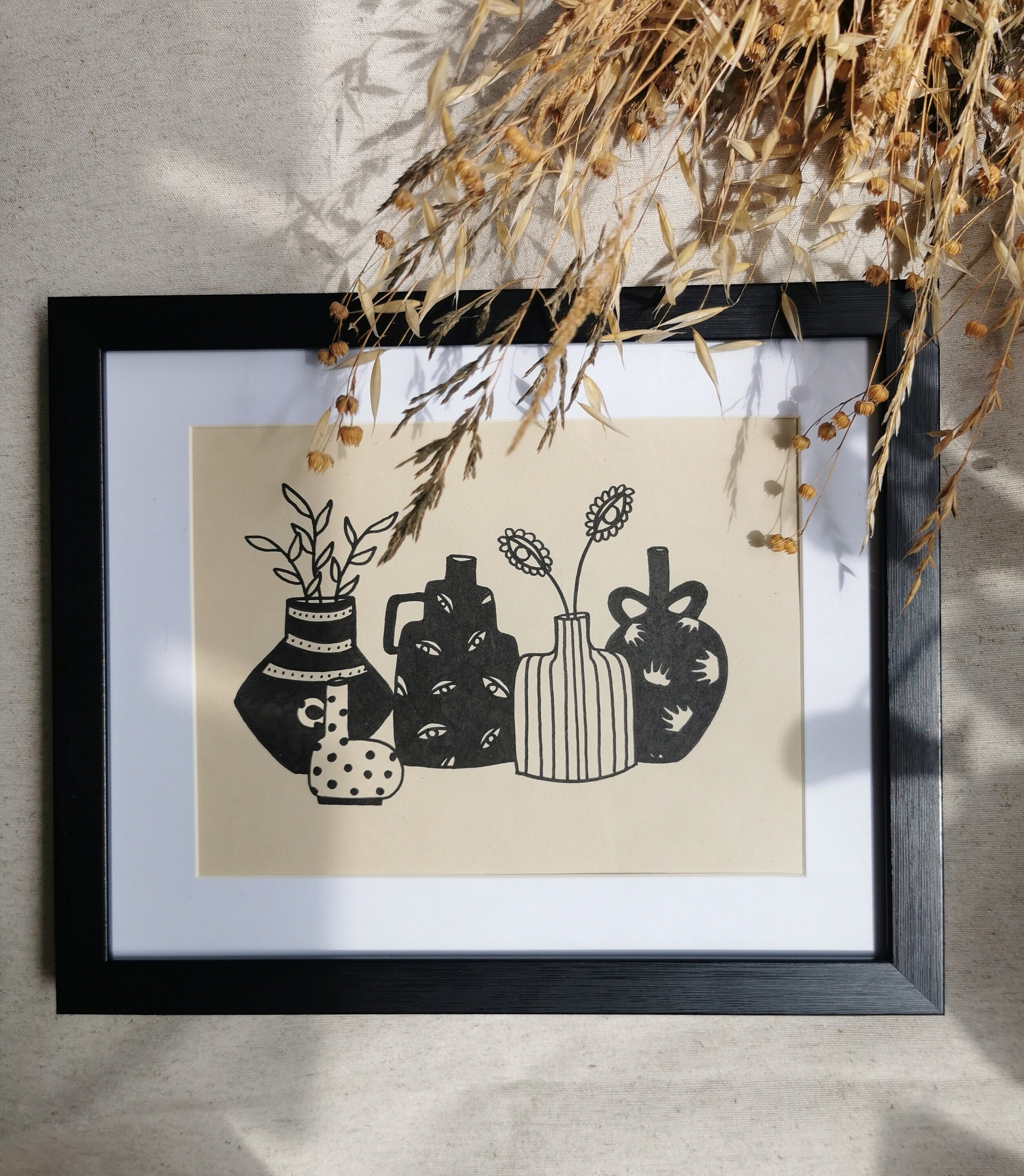 Illustration Les Petits Vases