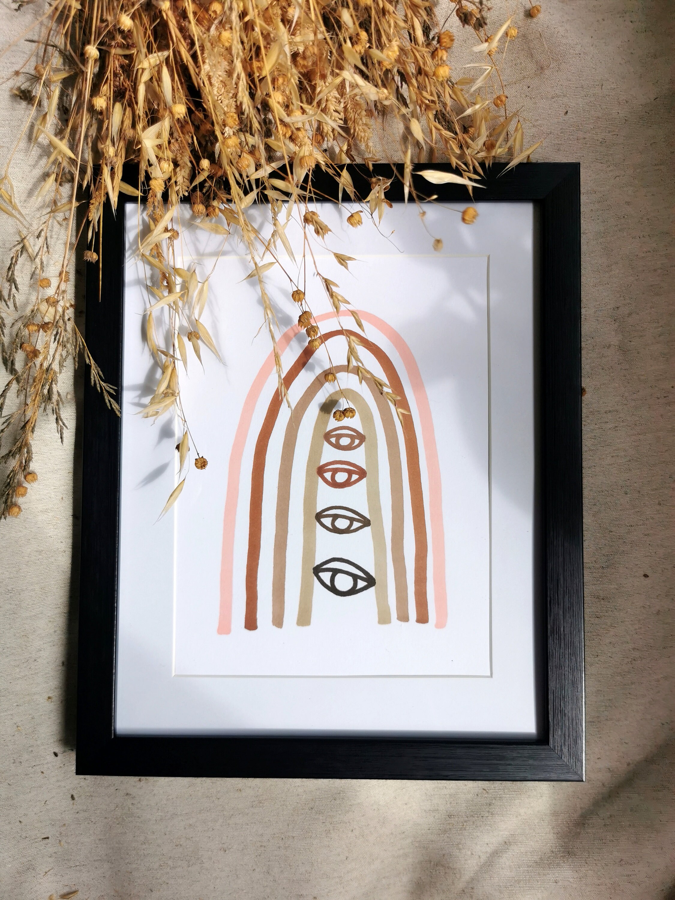 Illustration Dans Nos Yeux