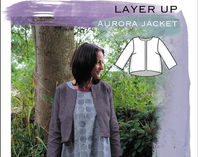 Sew Different Paper Sewing Pattern Aurora Jacket UK Sizes 8 26 Etsy