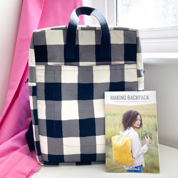 Noodlehead 'Plaid of My Dreams' Making Backpack Materials Kit