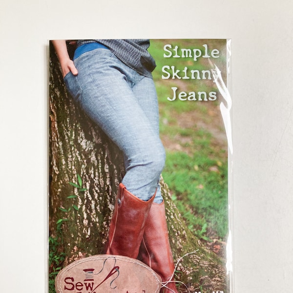 Sew Liberated Paper Sewing Pattern: Simple Skinny Jeans