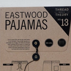 Thread Theory Paper Sewing Pattern: Eastwood Pajamas