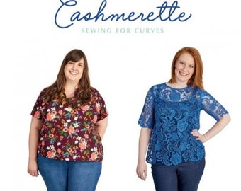 Cashmerette Paper Sewing Pattern: Montrose Top