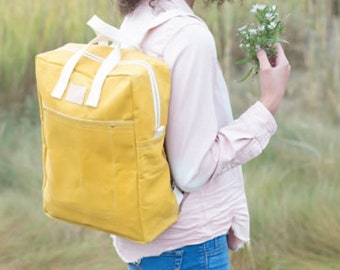 Noodlehead Paper Sewing Pattern: Making Backpack