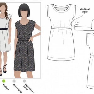 Schnittmuster BogenbogenPapier: Olivia Kleid