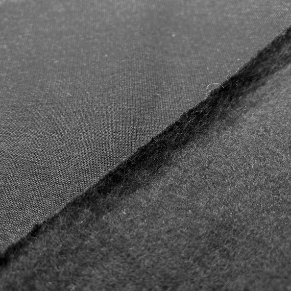 Fleece backed store jersey fabric