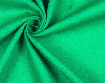 Washed Linen in Green