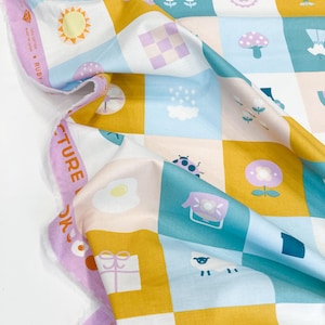 Ruby Star Society 'Bilderbuch' Quilt-Baumwolle 'Memory Cards' in Verspielt