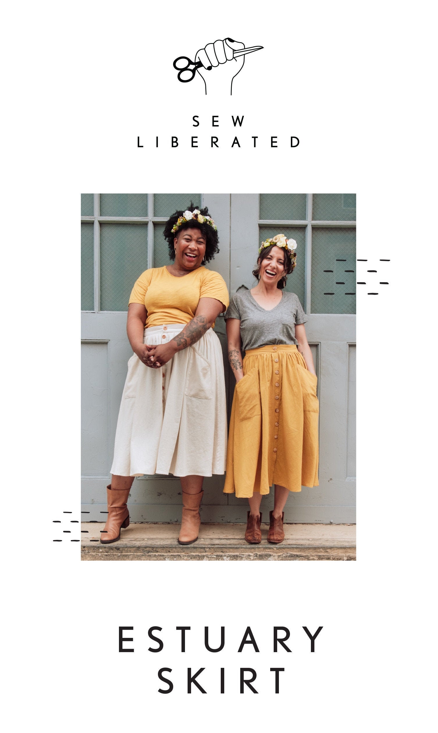 Sew Liberated Paper Sewing Pattern: Estuary Skirt -  Canada