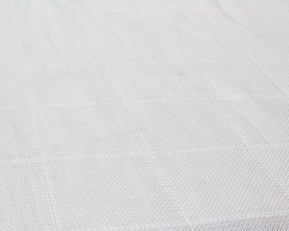 Bamboo Organic Cotton Double Gauze Fabric Undyed Etsy
