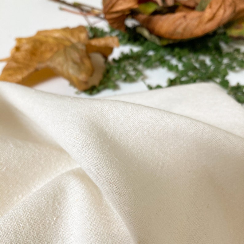 Undyed Silk Noil Fabric Etsy UK