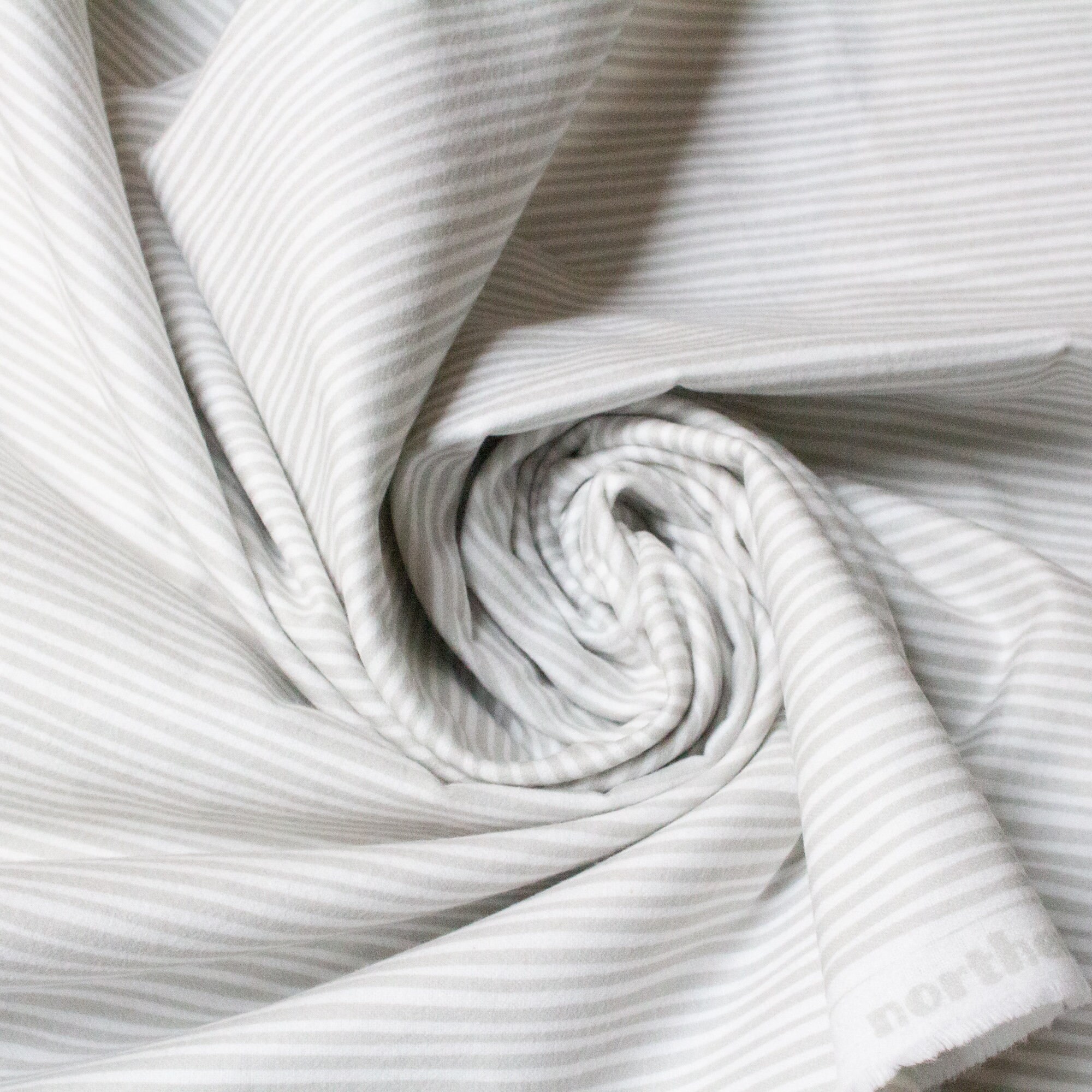 45cm Piece Cloud 9 Organic Brushed Cotton Fabric 'Gray | Etsy