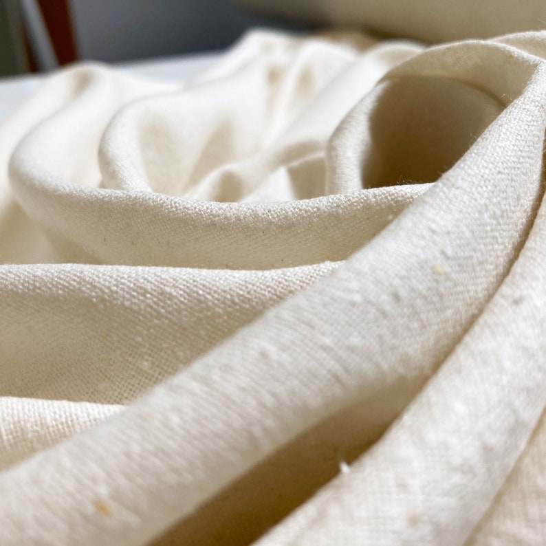 Undyed Silk Noil Fabric Etsy UK