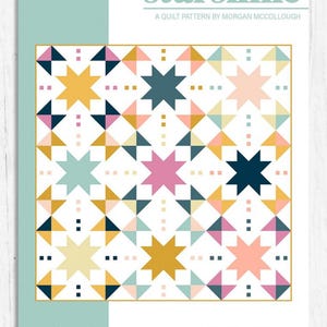 Paper Quilting Pattern by Modernly Morgan: Starshine