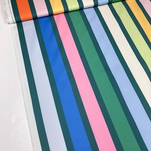 Emily van Hoff für Moda &#39;Groove&#39; Quilting Cotton Stripe in &#39;Moody Multi&#39;
