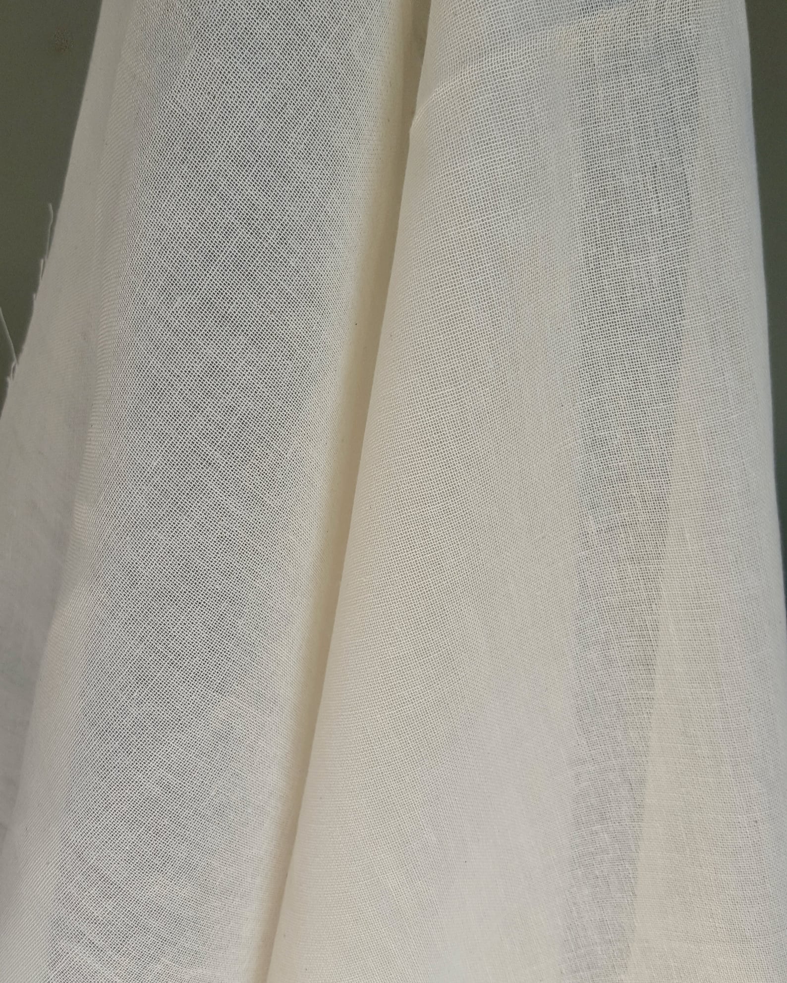 Organic Cotton Muslin Fabric Undyed & Unfinished Etsy UK
