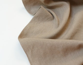 Washed Linen in Taupe