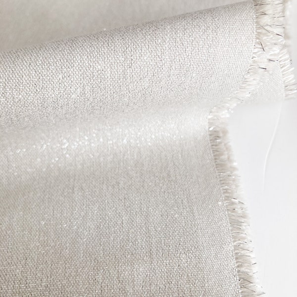 Cloud 9 Organic Cotton & Metallic 'Glimmer Solid' Broadcloth in Silver