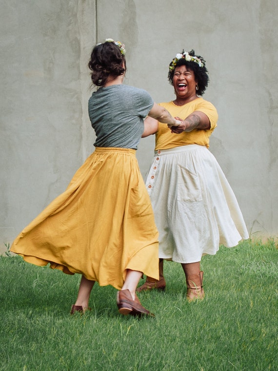 Sew Liberated Paper Sewing Pattern: Estuary Skirt -  Denmark