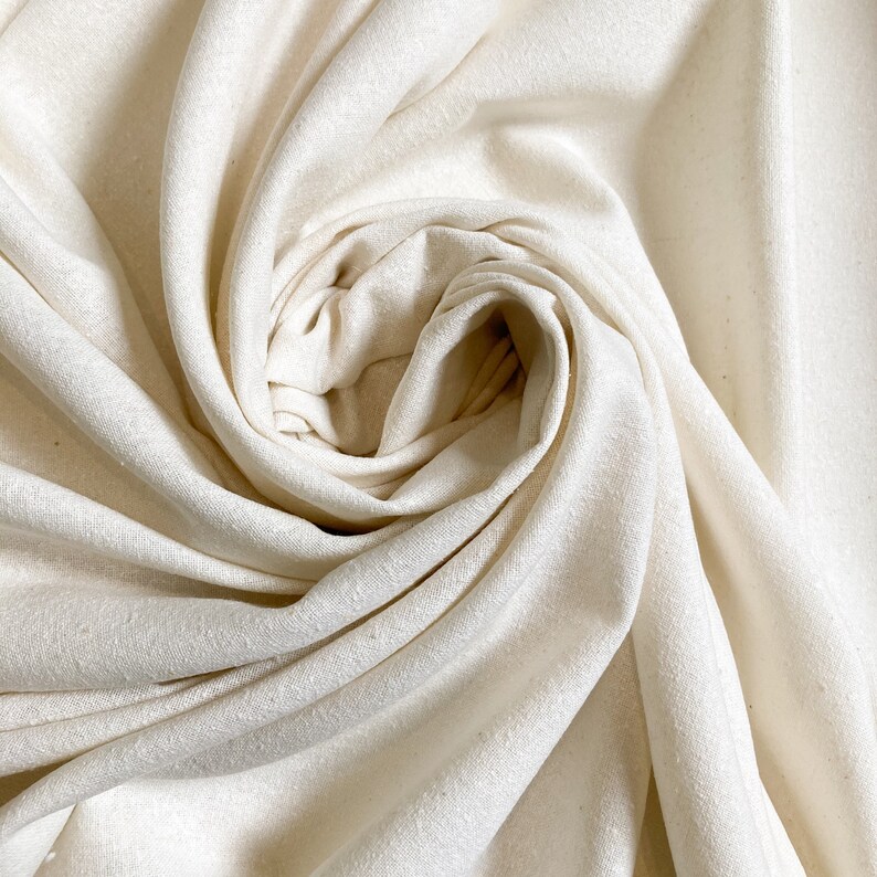 Undyed Silk Noil Fabric Etsy UK