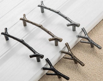 Twig Drawer Pull Etsy