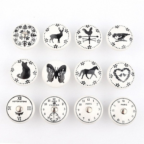 Door Knob Clocks Etsy
