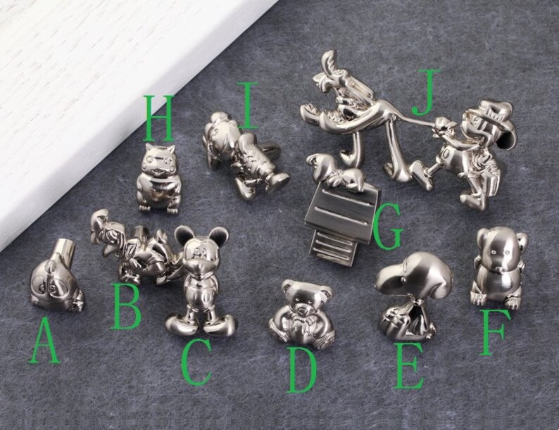 Cartoon Dresser Pulls Children Drawer Pull Handles Knob Etsy