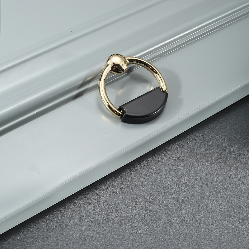 Black Gold Handle Door Handles Exquisite Handles Etsy