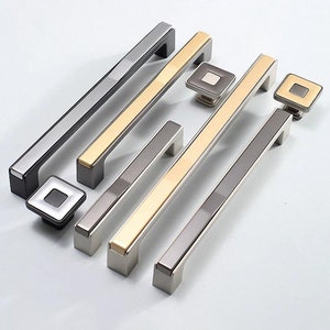 Wardrobe Pulls Handles Drawer Handles Nickel Cupboard Pulls Handles Cabinet Knobs Handle Dresser Handles Pulls Zinc Alloy Furniture Hardware