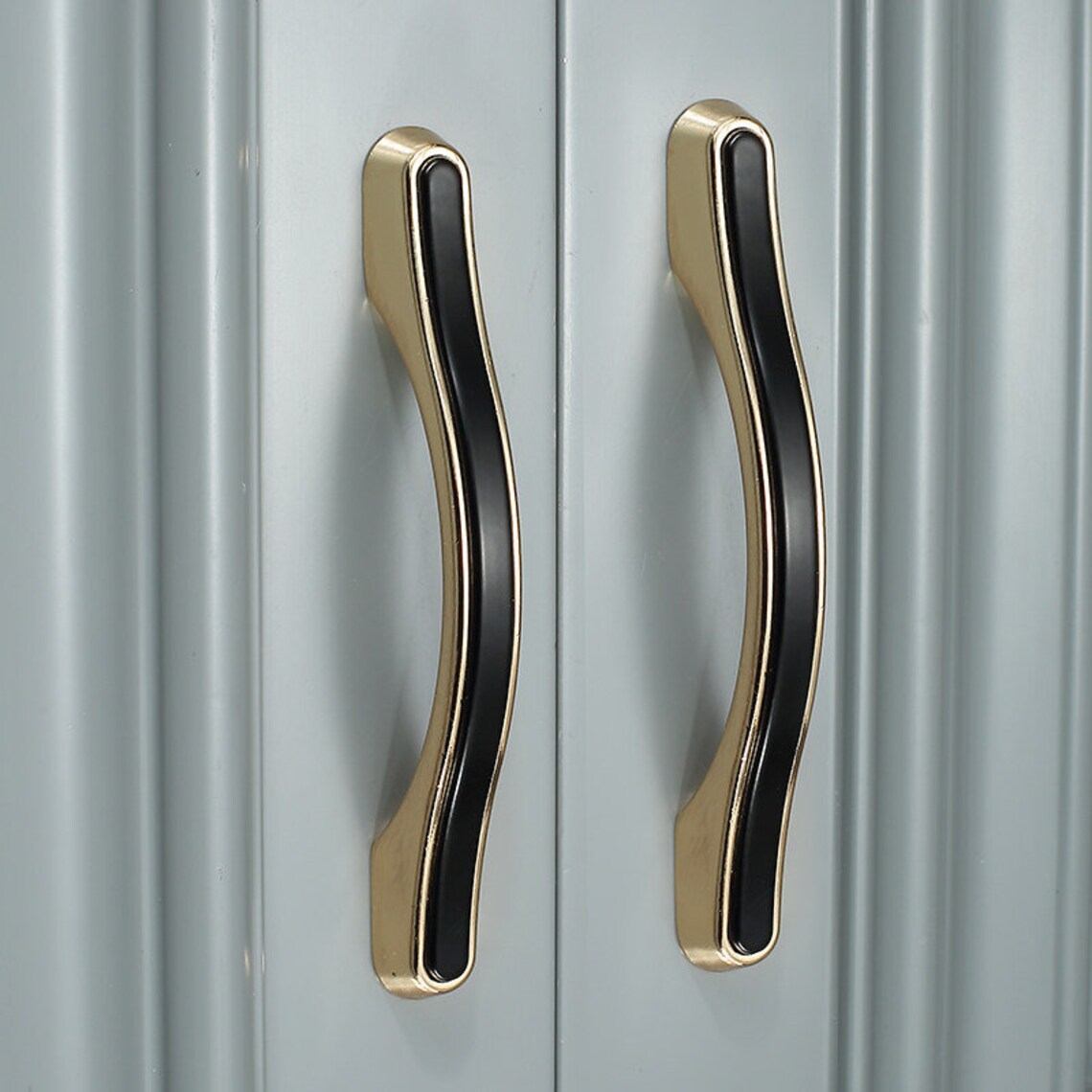 3.785 Schwarzer Schrank Türgriff Licht Luxus | Etsy