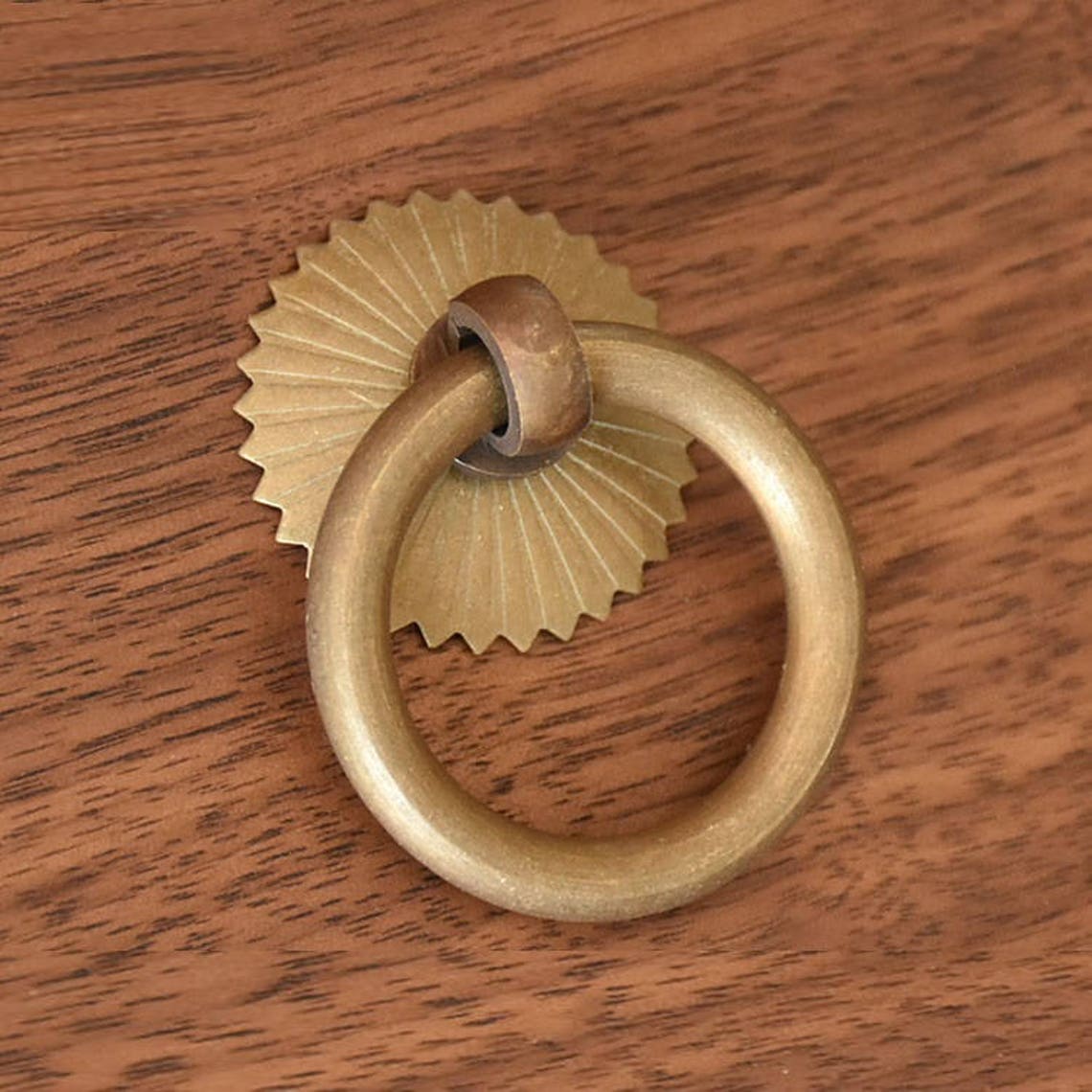 Drop Ring Knob Drawer Knob Pulls Antique Brass Dresser Knobs Etsy