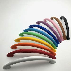 Colorful Handles Pulls  Drawer Pulls Handles Matte Dresser Knobs Kids Pulls  Kitchen Cabinet Door Handles Cupboard Pulls Furniture Hardware