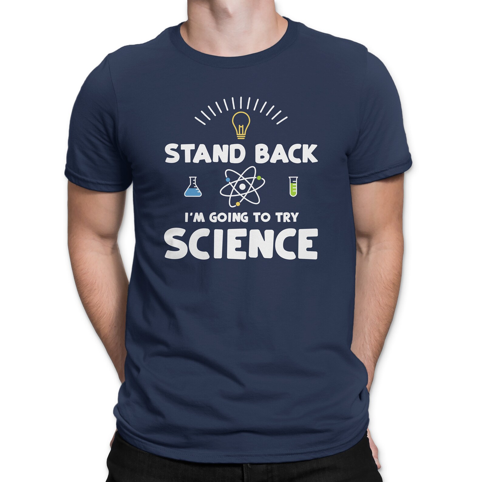 Stand Back Im Going to Try Science Tshirt. Funny Science Etsy