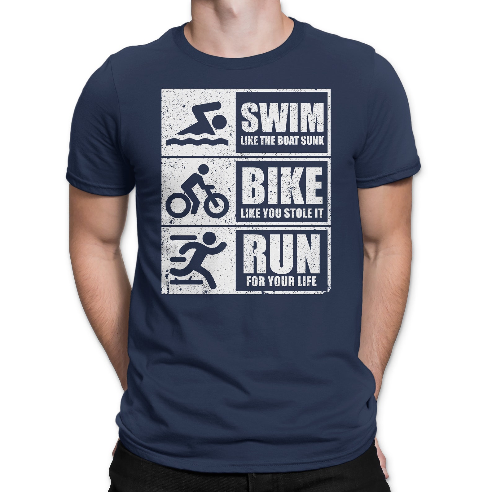 Triathlon TShirt. Triathlete Shirt Women/Men. Funny Sports Etsy France