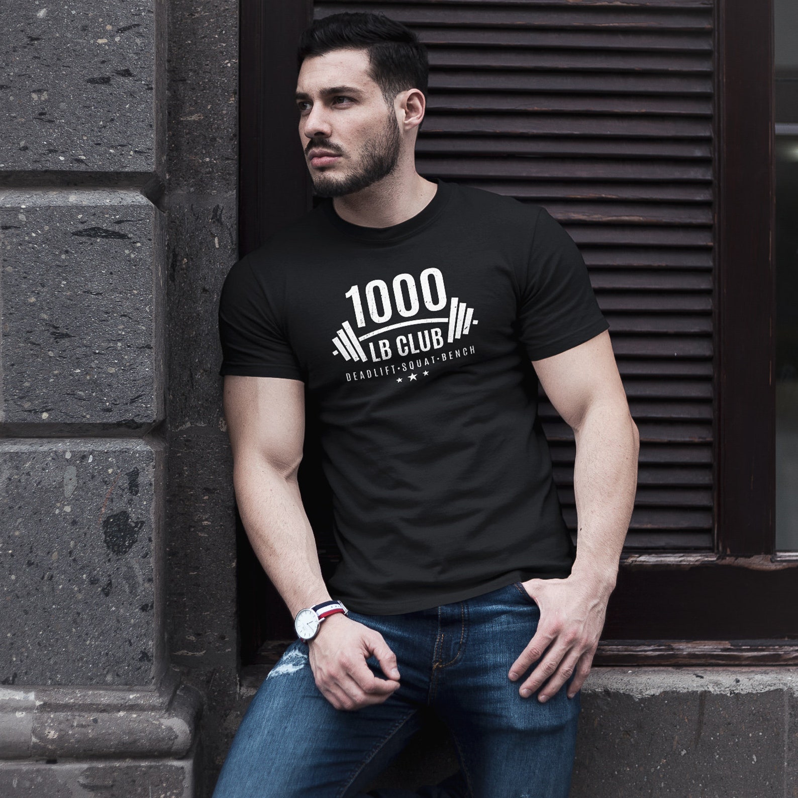 1000 lb Club TShirt. Weightlifting Shirt Women/Men. Funny