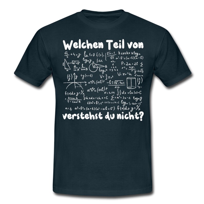 Welchen Teil Von Verstehst Du Nicht TShirt Physik Etsy.de