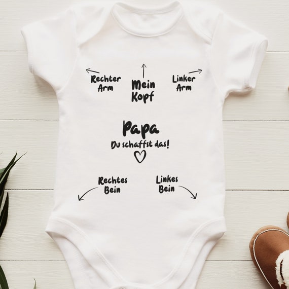 Bijdragen Regan Molester Papa Du Schaffst Das Baby-body Papa Baby-body Anleitung - Etsy Finland