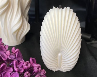 Soy wax candle, Leaf candle, Handmade candle, Home decor candle, Small candle, Aesthetic candle, Eco friendly gift, Organic candle, Soy wax