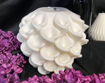 Soy wax candle Botanical, Handmade candles, Best friend gift, Sculpture candle, Decorative candle, Gift for women, Candles, Thank you gift