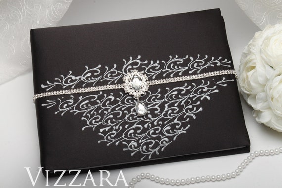 black and white wedding guest